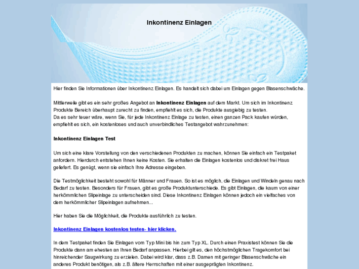 www.inkontinenz-einlage.de