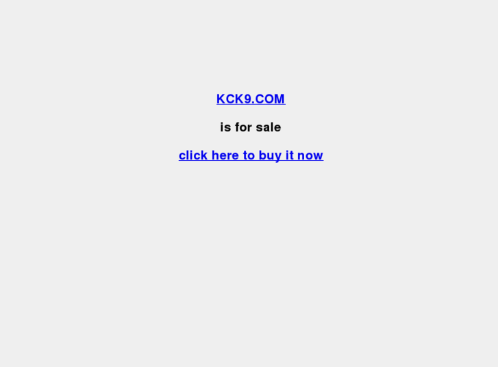 www.kck9.com