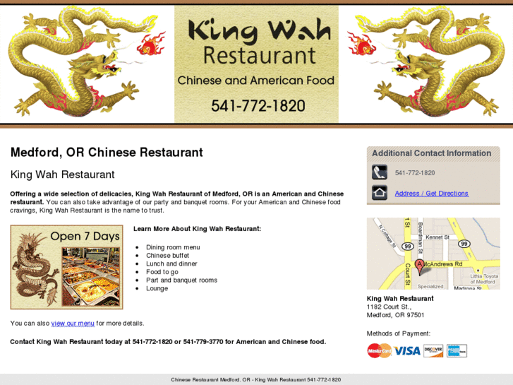 www.kingwahrestaurantmedford.com