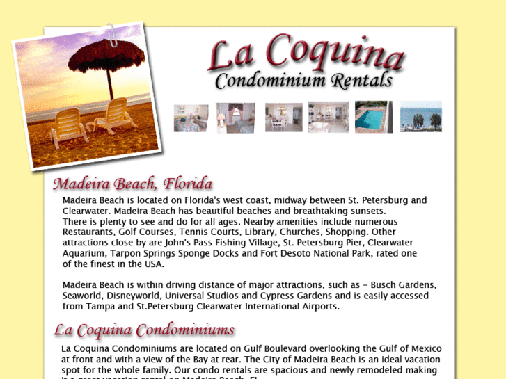 www.lacoquina-condos-madeira-beach-florida.com