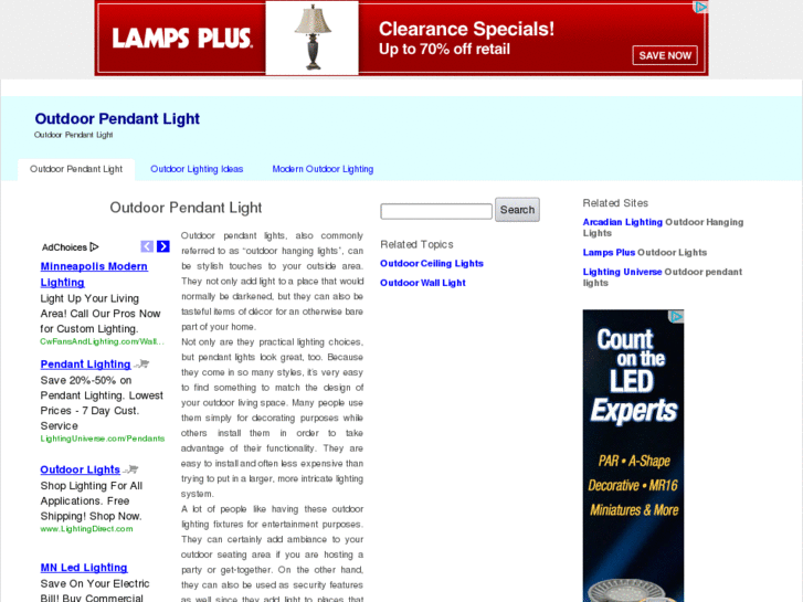 www.outdoorpendantlight.com