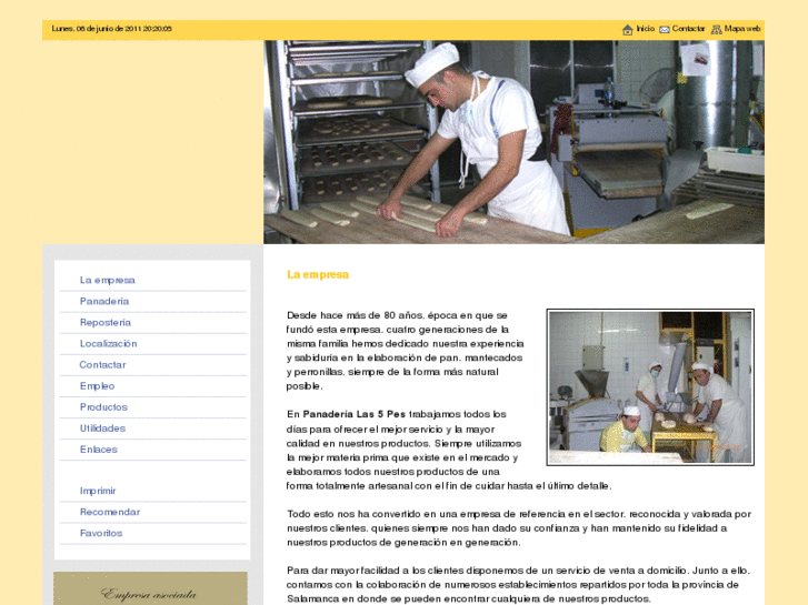 www.panaderialascincopes.es