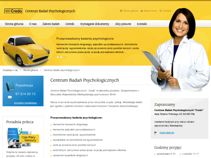 www.psychologicznebadaniakierowcow.pl