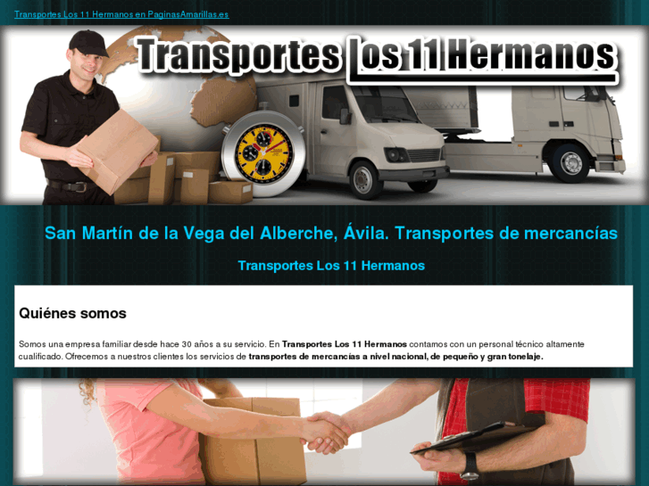 www.transporteslos11hermanos.es