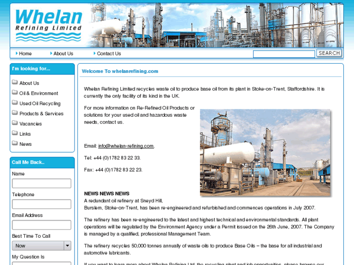 www.whelan-refining.com