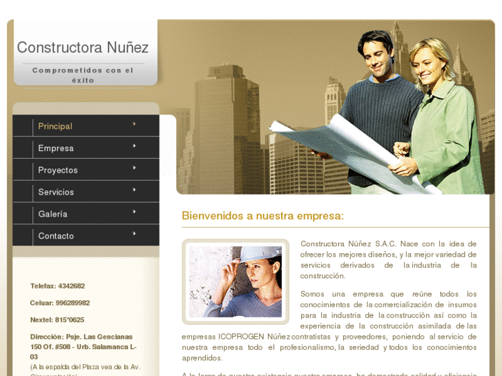 www.constructoranunez.com