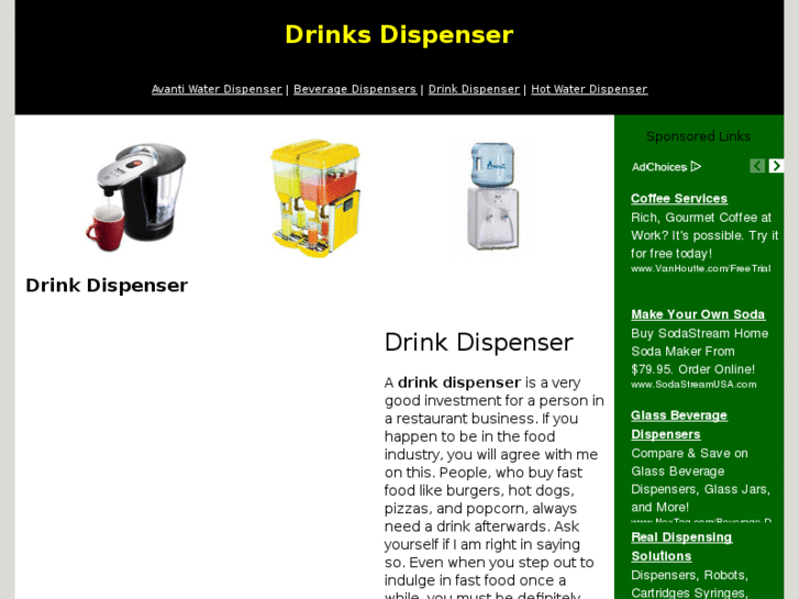 www.drinksdispenser.net