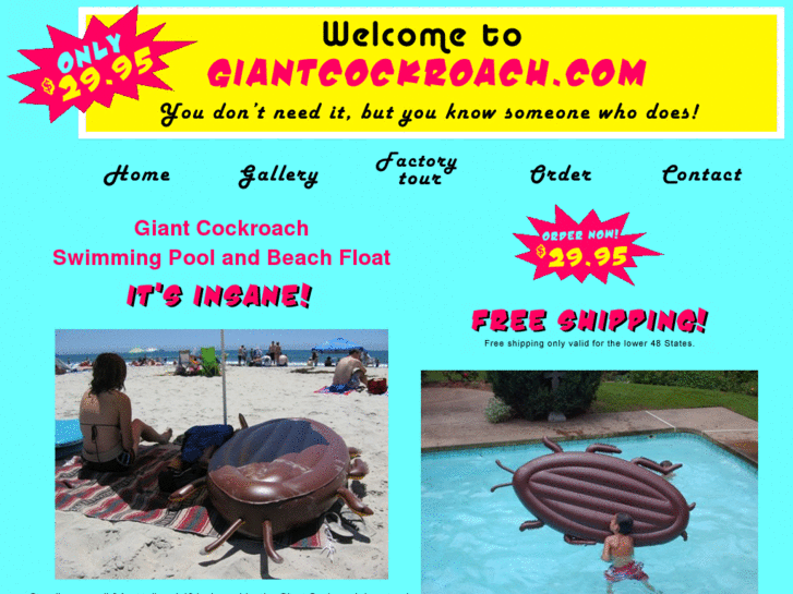 www.giantcockroach.com