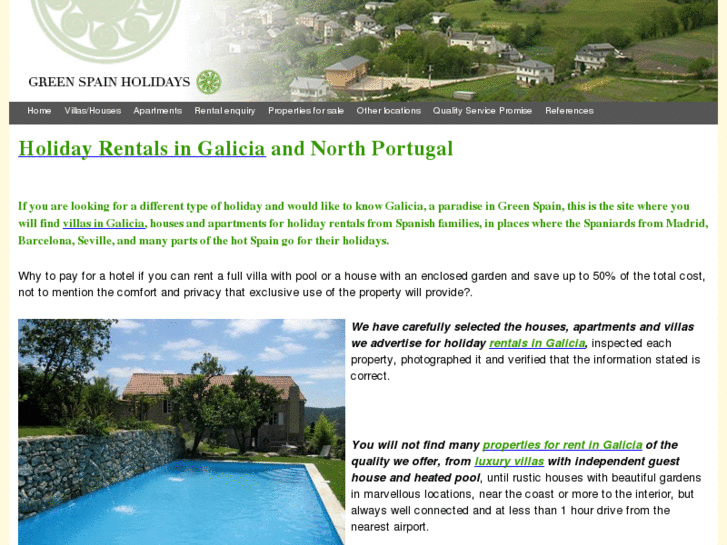 www.greenspainholidays.com