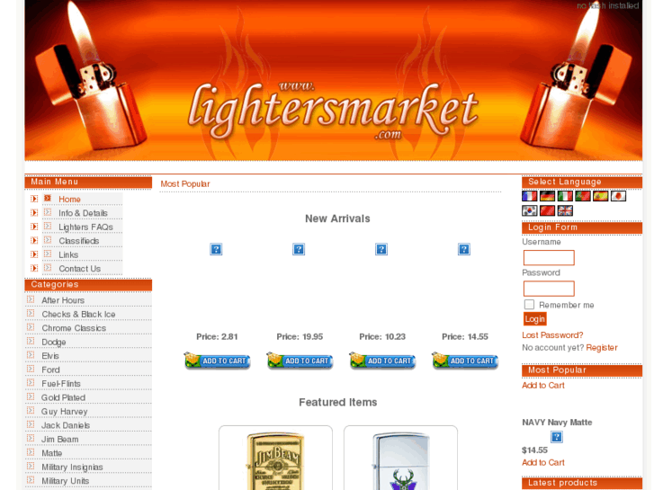 www.lightersmarket.com