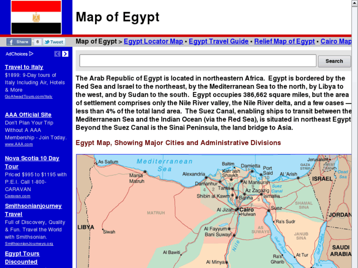 www.map-of-egypt.org