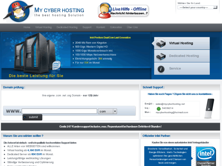 www.mycyberhosting.de