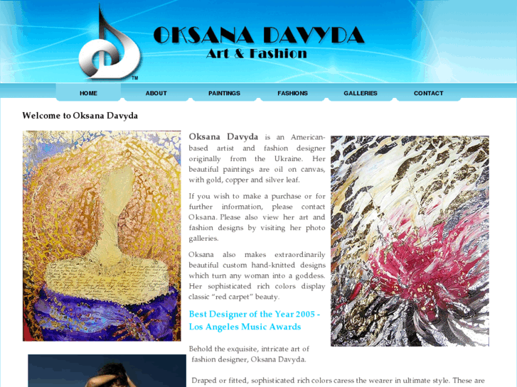 www.oksanadavyda.com