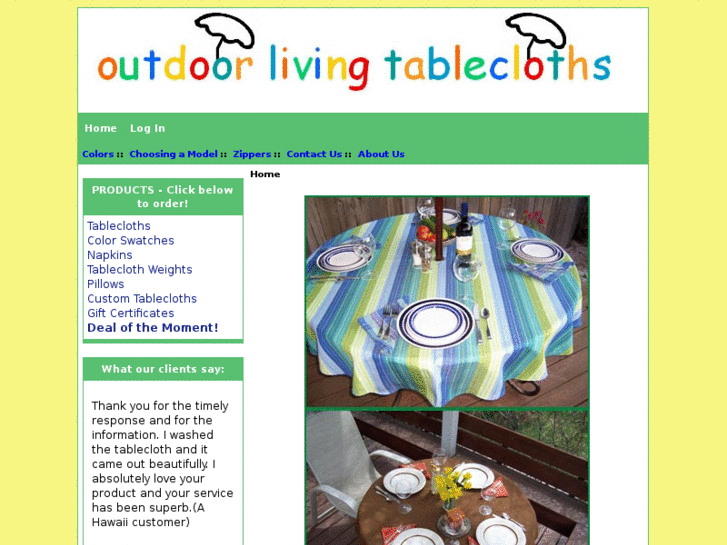 www.outdoorlivingtablecloths.com