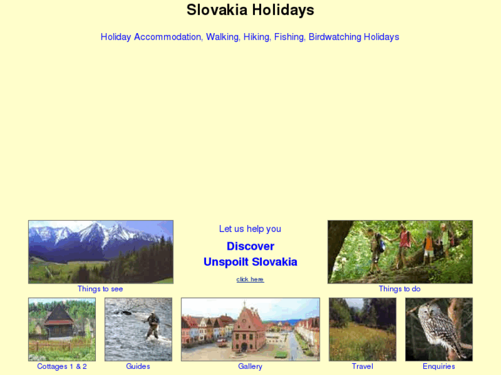 www.slovakiaholidays.org