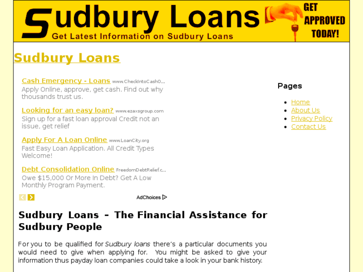 www.sudburyloans.org