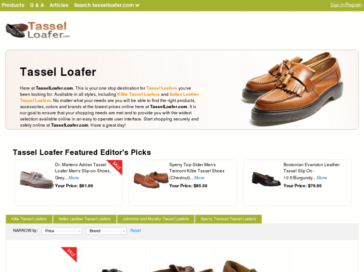 www.tasselloafer.com