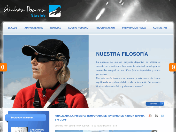 www.ainhoaibarra-skiclub.com