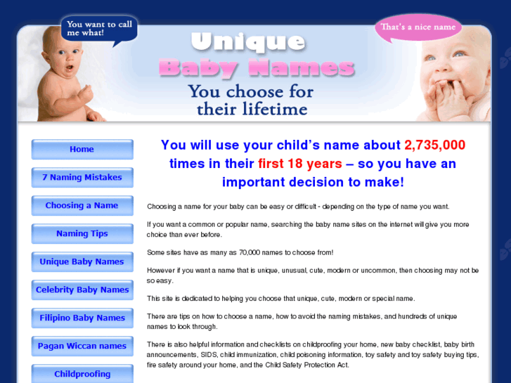 www.babyboyuniquenames.com