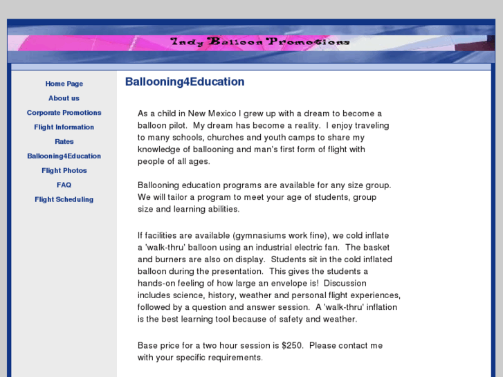 www.ballooning4education.com