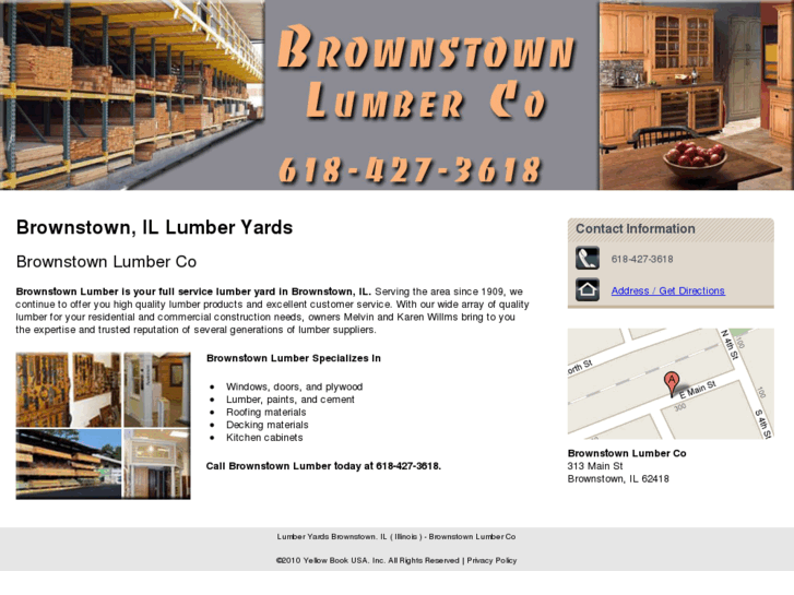 www.brownstownlumberco.com