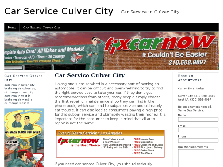 www.carserviceculvercity.com