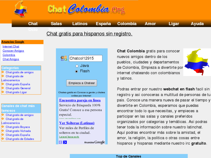 www.chatcolombia.org