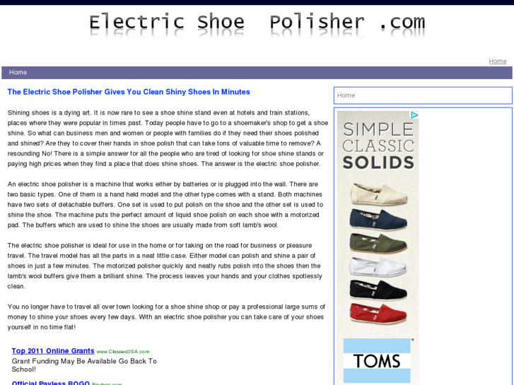 www.electricshoepolisher.com