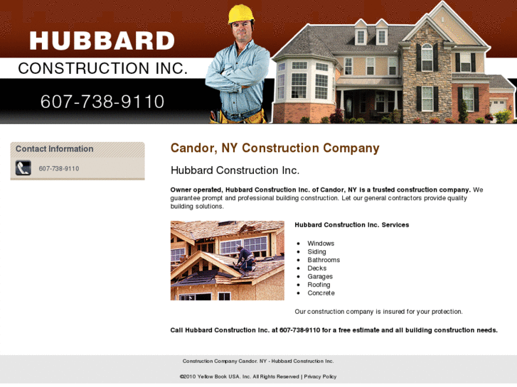 www.hubbardconstructionny.net