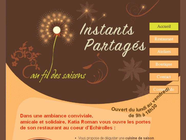 www.instantspartages.fr