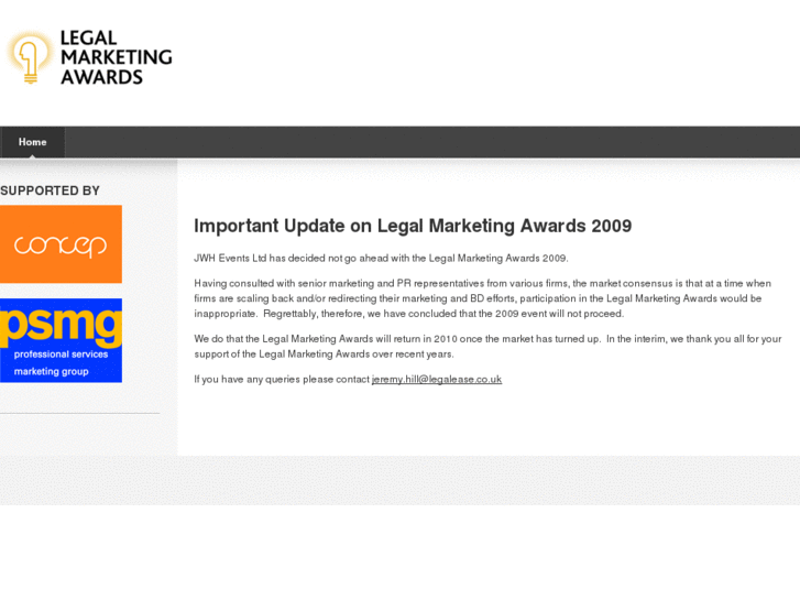 www.legalmarketingawards.com