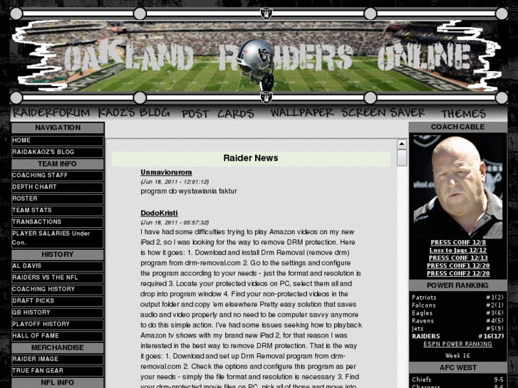 www.oaklandraidersonline.com