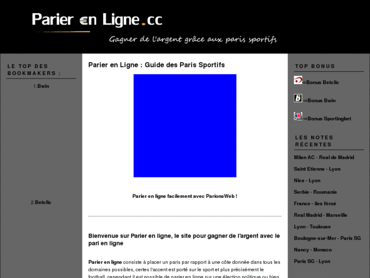 www.parierenligne.cc