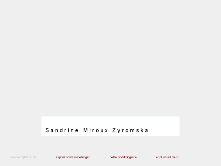 www.sandrine-miroux-zyromska.com