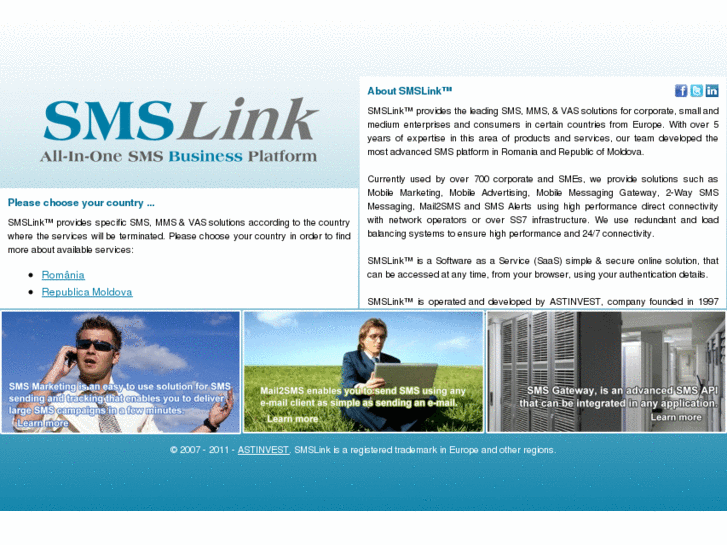 www.smslink.eu