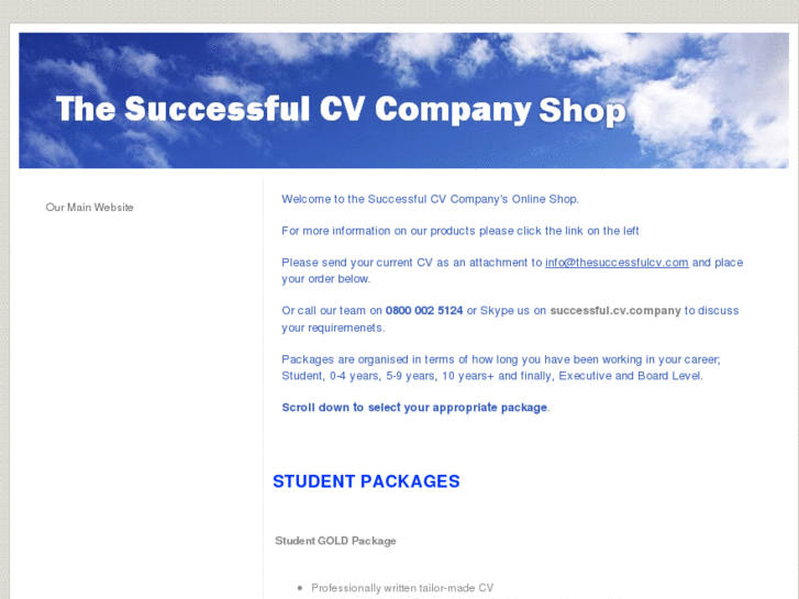 www.thesuccessfulcvshop.com