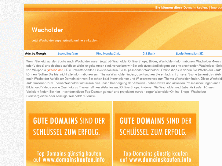 www.wacholder.org