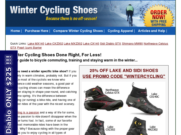 www.winterbicyclingshoes.com