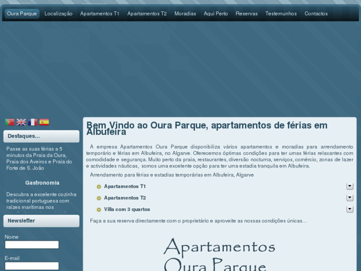 www.apartamentosouraparque.com