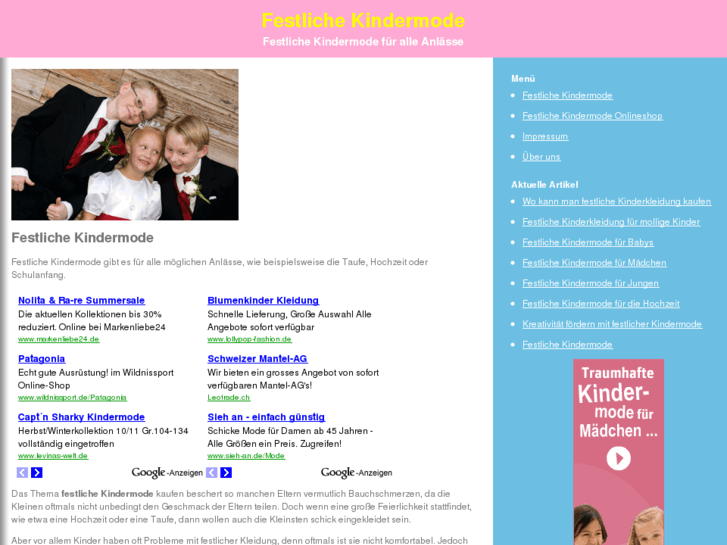 www.festlichekindermode.org