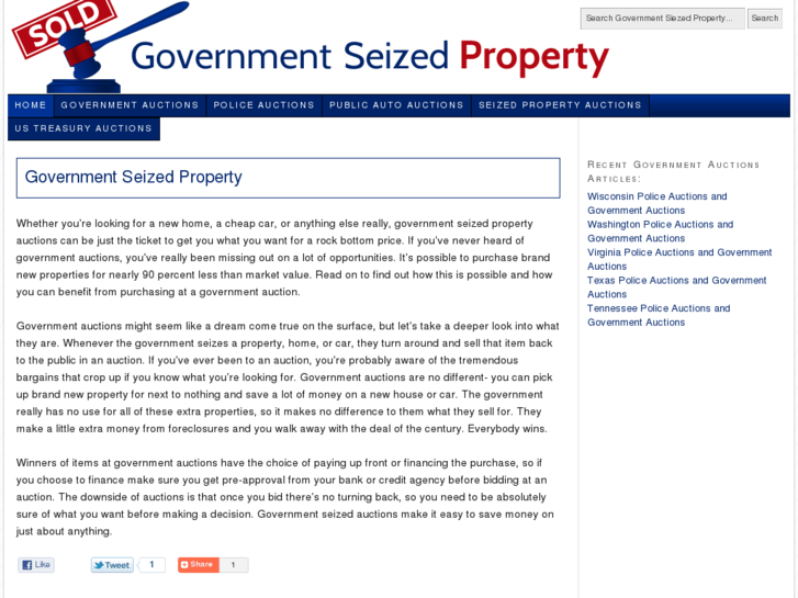 www.govseizedproperty.com