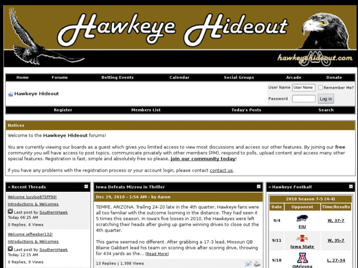 www.hawkeyehideout.com