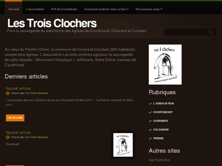 www.lestroisclochers.org