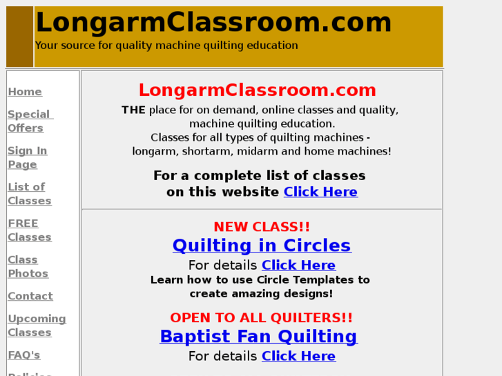 www.longarmclassroom.com