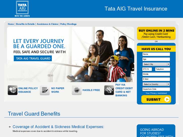 www.travelinsurance-tataaig.com