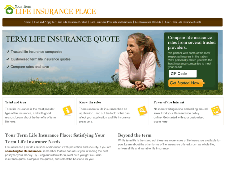 www.yourtermlifeinsuranceplace.com