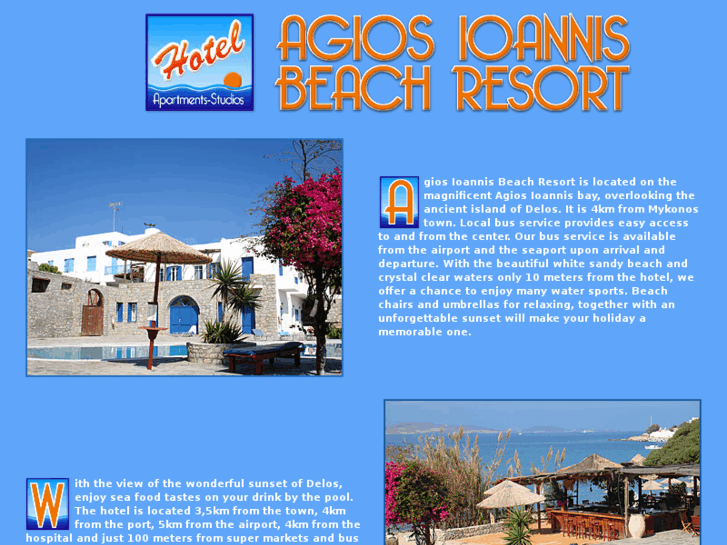 www.agiosioannisresort.com