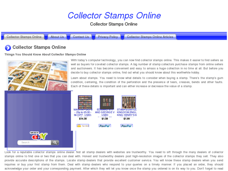 www.collectorstampsonline.com