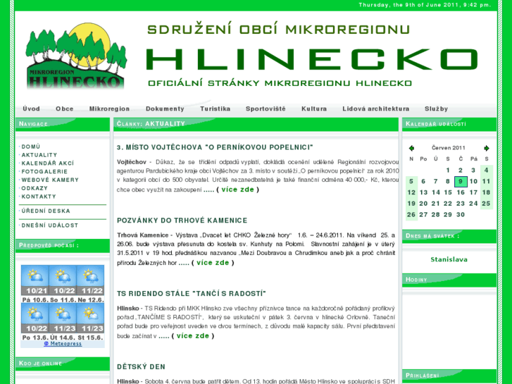 www.hlineckoregion.cz