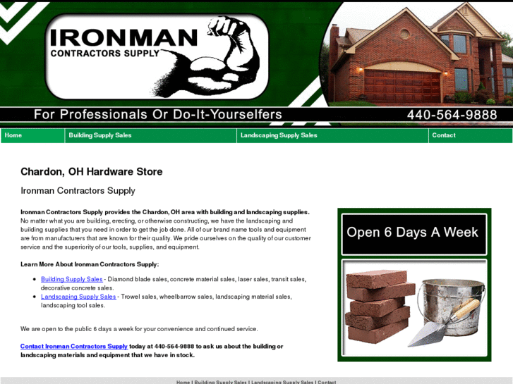 www.ironmancontractorssupply.com